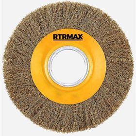 RTRMAX RH23150 150 mm Saçaklı Daire Tel Fırça