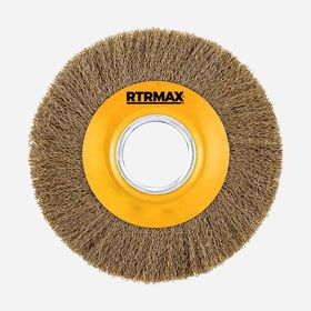 RTRMAX RH23150 150 mm Saçaklı Daire Tel Fırça