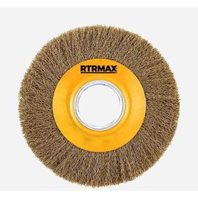 RTRMAX RH23150 150 mm Saçaklı Daire Tel Fırça