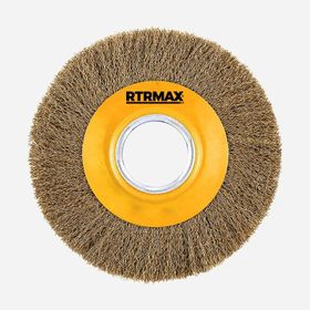 RTRMAX RH23175 175 mm Saçaklı Daire Tel Fırça