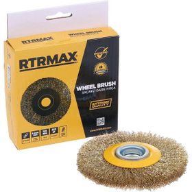 RTRMAX RH23175 175 mm Saçaklı Daire Tel Fırça