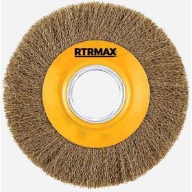 RTRMAX RH23200 200 mm Saçaklı Daire Tel Fırça