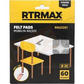 RTRMAX RNU0201 20 mm Gri Mobilya Altı Keçesi
