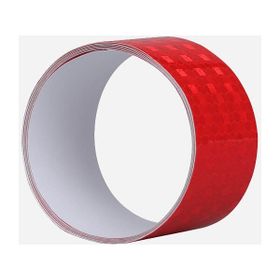 RTRMAX RNU0601 35 mm 1.5 mt Kırmızı Reflektif Şerit İkaz Bandı