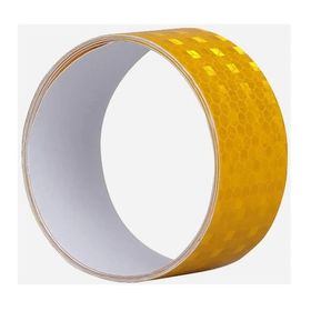 RTRMAX RNU0603 Sarı 35 mm x 1.5 mt Reflektif Şerit İkaz Bandı