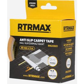 RTRMAX RNU0901 50 mm x 5 mt Çift Taraflı Bez Halı Bandı