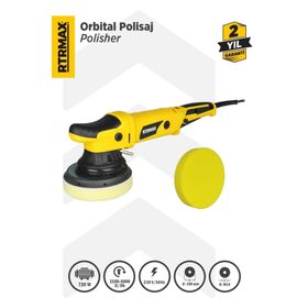 RTRMAX RTM1450 750 W 150 mm Orbital Polisaj Makinası