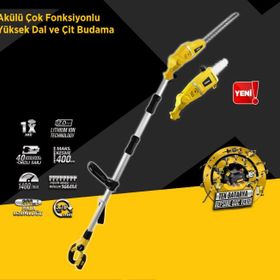 RTRMAX RTX1897B Aküsüz Çit Budama Makinesi