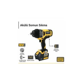 RTRMAX RTX2030B 18V Şarjlı Somun Sıkma