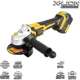 RTRMAX RTX2055 115 mm 18V 2x4 Ah Akülü Avuç Taşlama
