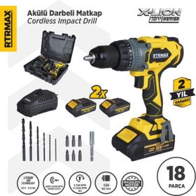 RTRMAX RTX3020 Şarjlı Darbeli Matkap