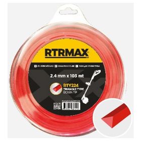 RTRMAX RTY230 Kırmızı Üçgen Sarı 3 mm X67M Tırpan Misinası