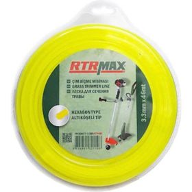 RTRMAX RTY433 3.3 mmx46 mt Altıgen Tırpan Misinası