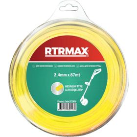 RTRMAX RTY439 4 mm x32 mt Sarı Altıköşe Tırpan Misinası