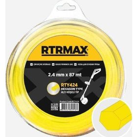 RTRMAX RTY439 4 mm x32 mt Sarı Altıköşe Tırpan Misinası