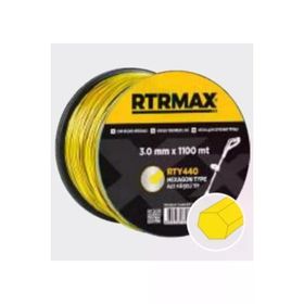 RTRMAX RTY443 3.3 mm x900 mt Sarı Altıköşe Tırpan Misinası