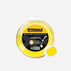 RTRMAX RTY445 3,5 mm x825 mt Sarı Altıköşe Tırpan Misinası