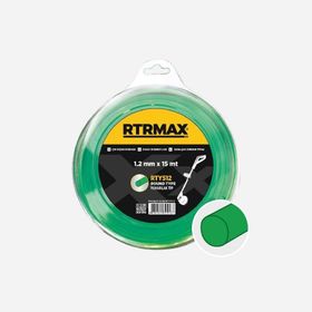 RTRMAX RTY516 1.6 mm x15 mt Tırpan Misinası Yeşil Yuvarlak