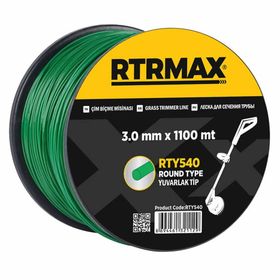 RTRMAX RTY540 3 mmx1100 m Sarı Yeşil Yuvarlak Tırpan Misinası