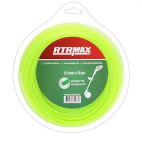 RTRMAX Yeşıl Yuvarlak 1.6 mm x 15 m Tırpan Mısınası