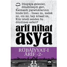 RUBAİYYATI ARIF 2 - ARIF NIHAT ASYA