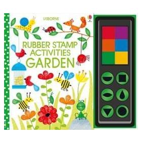 Rubber Stamp Activities - Garden - Usborne Yayıncılık