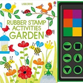 Rubber Stamp Activities - Garden - Usborne Yayıncılık