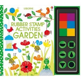 Rubber Stamp Activities - Garden - Usborne Yayıncılık