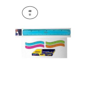 Rubenis Flexible 30 CM 48'li Esnek Cetvel