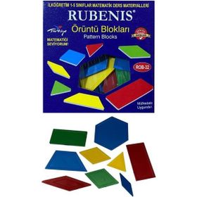 Rubenis Örüntü Blokları Müfredata Uygundur Mamematik Materyali