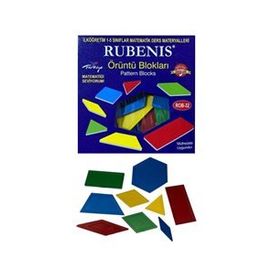 Rubenis Örüntü Blokları Müfredata Uygundur Mamematik Materyali