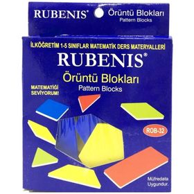 Rubenis Örüntü Blokları Müfredata Uygundur Mamematik Materyali