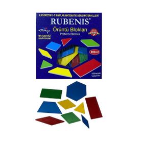 Rubenis Örüntü Blokları Müfredata Uygundur Mamematik Materyali