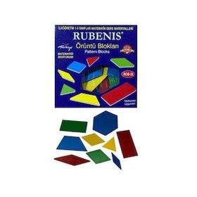 Rubenis Örüntü Blokları Müfredata Uygundur Mamematik Materyali