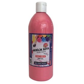 Rubenis Pembe RAC-500-4 500 ml Şişe Akrilik Boya