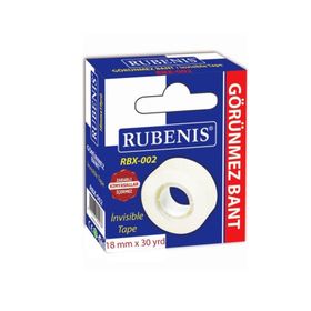 Rubenis RBX-002 18 mm x 30 Görünmez Bant