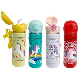 Rubenis RCM-01 Hayvan Figürlü 4 Renk Çelik 500 ml Matara