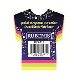 Rubenis RPS118 Tişört Desenli Not Kağıdı