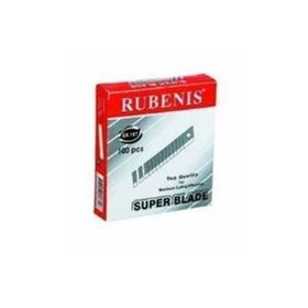 Rubenis SX-9T 10'lu 1 Tüp Dar Maket Bıçağı Yedeği