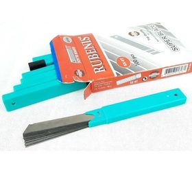 Rubenis SX-9T 10'lu 1 Tüp Dar Maket Bıçağı Yedeği