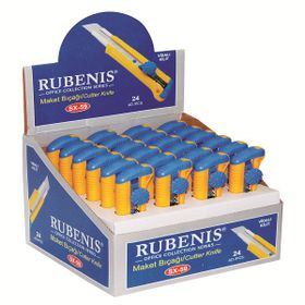 Rubenis SX59 Sıkmalı Yedekli Maket Bıçağı
