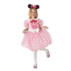 Rubies Minnie Mouse 7-8 Yaş Pembe Glitz Çocuk Kostüm
