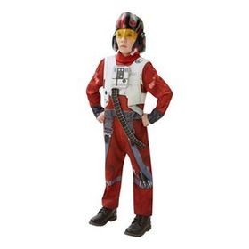 Rubies Star Wars Episode 7 Poe X-Wing Fighter Lüks 5-6 Yaş Kostüm