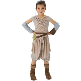 Rubies Star Wars Episode 7 Rey Lüks 5-6 Yaş Kostüm