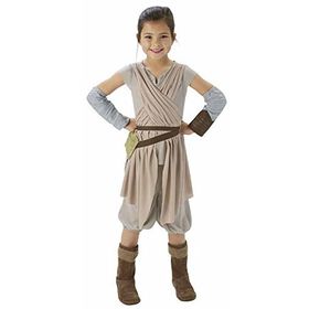 Rubies Star Wars Episode 7 Rey Lüks 5-6 Yaş Kostüm