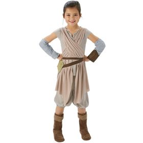 Rubies Star Wars Episode 7 Rey Lüks 5-6 Yaş Kostüm