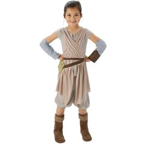 Rubies Star Wars Episode 7 Rey Lüks 5-6 Yaş Kostüm