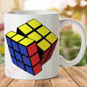 Rubiks Cube Baskılı Kupa