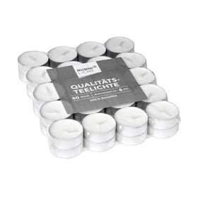 Rubin Licht 4H 40'lı Beyaz Tealight