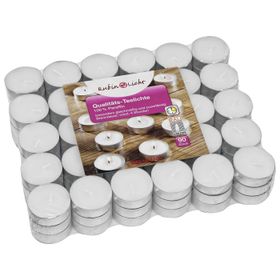 RubinLicht Beyaz 4 Saat 90'lı Tealight Mum